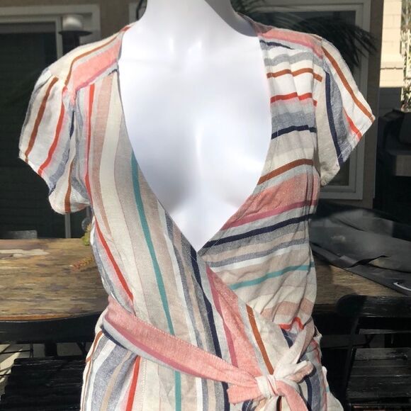 Free People Wrap it Up Dress Sz Small - Picture 2 of 11
